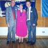 IHTEC founders Eric Foster, Julia Morton-Marr and Michael Wheeler at the presentation of the YMCA Peace Medal.
