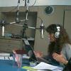 From studios in Buenos Aires, Andrea Mendez Brandam promotes School Peace Gardens to radio audiences in Argentina, Colombia, Venezuela and Mexico.