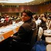 Brandon Gallant representing IHTEC at the United Nations in New York.