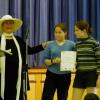Julia Morton-Marr presents the IHTEC Outstanding Service Award dedicated to Douglas Moore in 2001. The award was presented to his daughters, Kathleen and Meredith during the Peace Garden dedication at Queenston Drive Public School in Mississauga Ontario. 