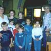1993 - Julia Morton-Marr (left)  with some of the children involved in the creation of a Peace Garden at St. Peter's Erindale Anglican Church in Mississauga Ontario.  This Peace Garden would become one of the key events leading to the creation of the International School Peace Garden program.