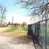The creation of a School Peace Garden can have a dramatic effect on the landscaping around a school.  This is the 'before' picture at Knoxville Public School in Nepean Ontario in 1993.