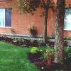 A view of the Johnsview Village Public School Peace Garden  in Thornhill Ontario (1995).