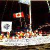 International School Peace Gardens was proud to be part of the 1999 Canada Day Parade of Lights at the Toronto waterfront.   Participating children on the boat received the Commodore's Award for their enthusiasm, and ISPG won the First Place award in the 'Flag Boat' category.