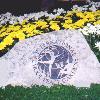 This decorative ISPG 'logo rock' (courtesy of Allograph) was displayed in the Ontario Parks Association display at Canada Blooms in Toronto, March, 1998.