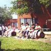 Students at the Johnsville Public School played the ukulele at their dedication ceremony.  Many schools use their gardens as outdoor classrooms or for special events such as concerts.