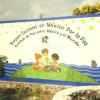 Sign at the entrance to the International School Peace Gardens 'Los Parques Escolares Por La Paz' in Puerto Morelos.
