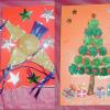 In 1998, ISPG representative Teresa Prieto and the Mexico-Canada Professional Group arranged for a Christmas card exchange between schools in Mexico and Canada.  These are two of 15,000 cards sent from Mexican students to IHTEC for distribution to Canadian schools.